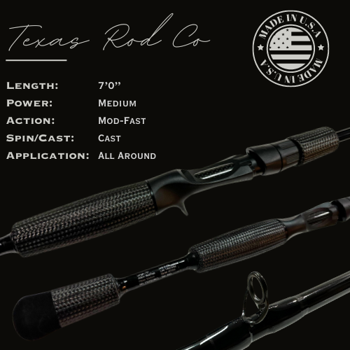  Lurefans GowSanFung Casting Rod, 7'7”, Medium Power, Extra  Fast Action, Fuji SIC Guides and Reel Seat, Toray TG1100G & M40X Carbon  Fiber Blank, Cork Handle, Adjustable Weight System, Two Pieces 