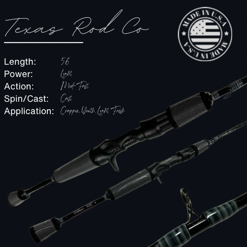 5’6” - Light, Casting, Mod-Fast – Seabrook Fishing Company